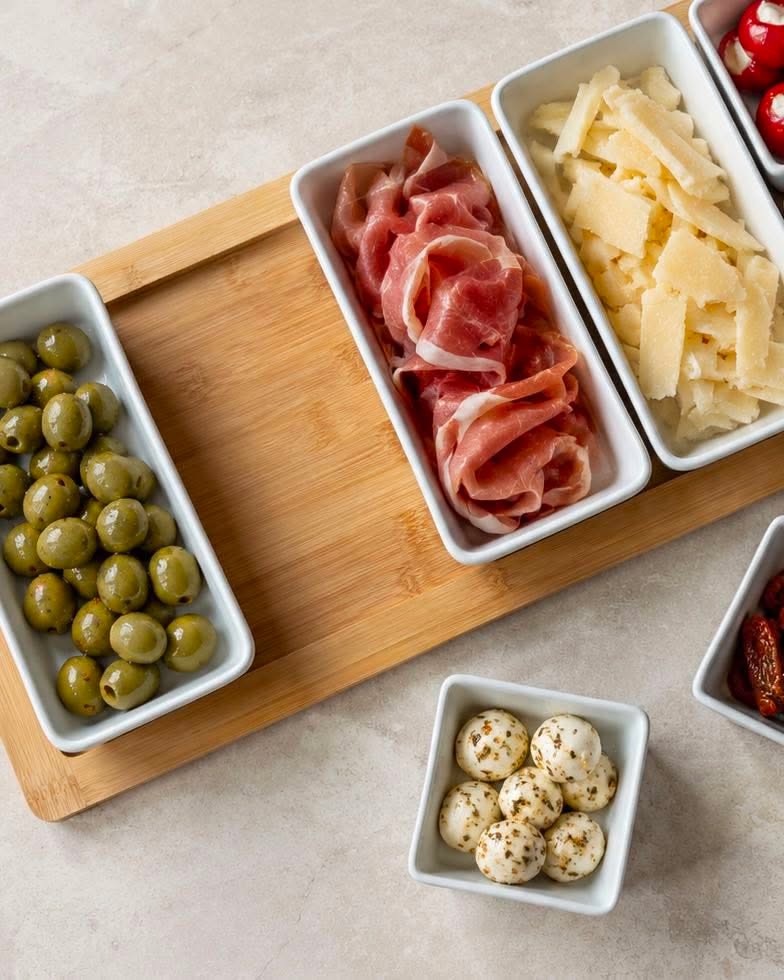 XL Tapasfat med 9 delar