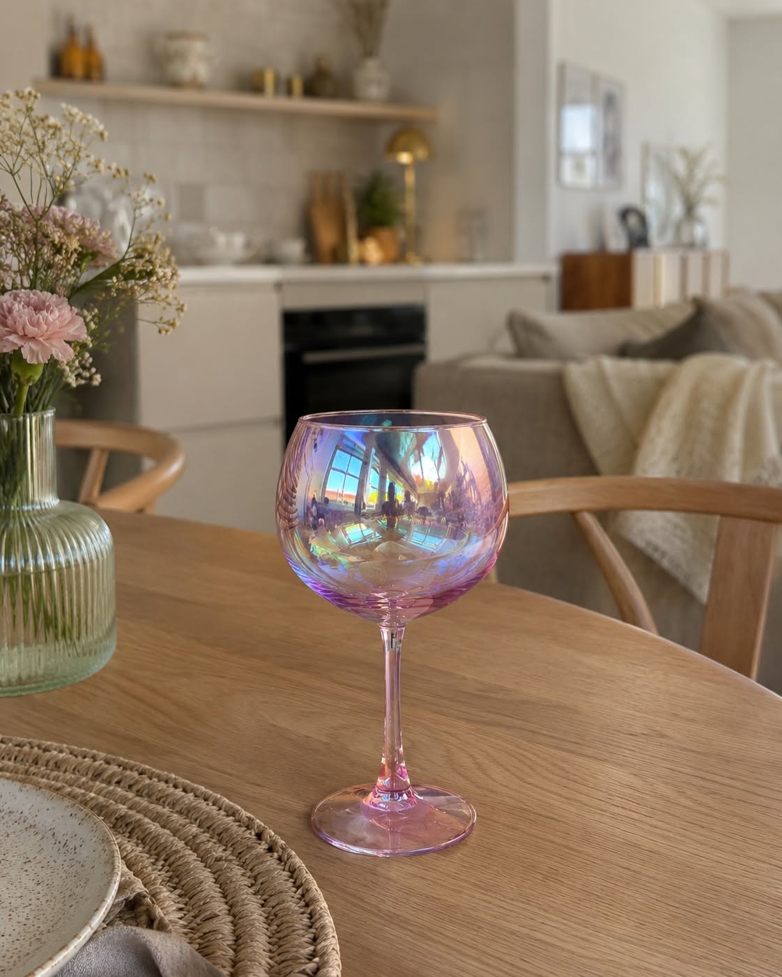 Gin tonic-glas - Rosa